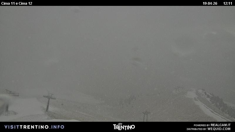 Archiv Foto Webcam Col de Valvacin und Catinaccio