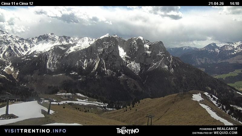Archived image Webcam Buffaure - Col de Valvacin