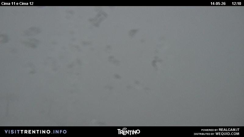 Archiv Foto Webcam Col de Valvacin und Catinaccio