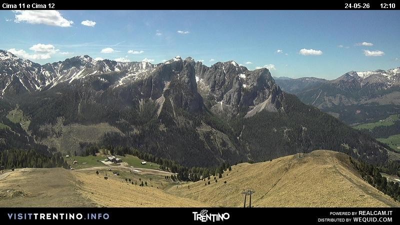 Archived image Webcam Buffaure - Col de Valvacin