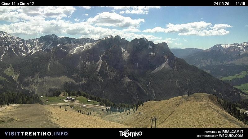 Archived image Webcam Buffaure - Col de Valvacin