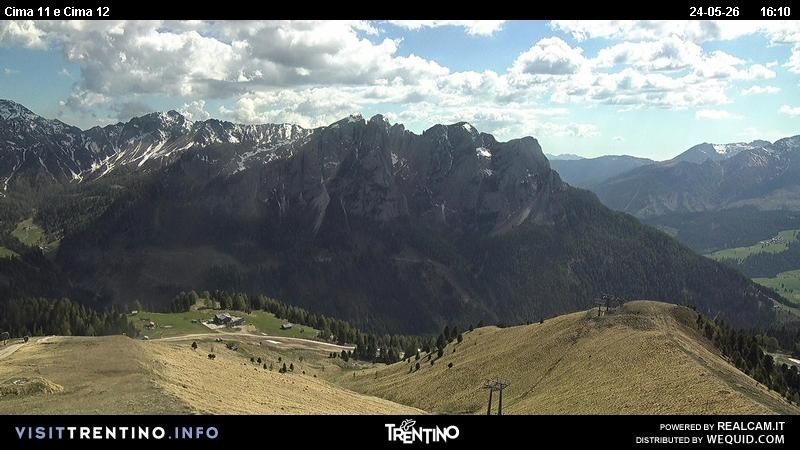 Archived image Webcam Buffaure - Col de Valvacin
