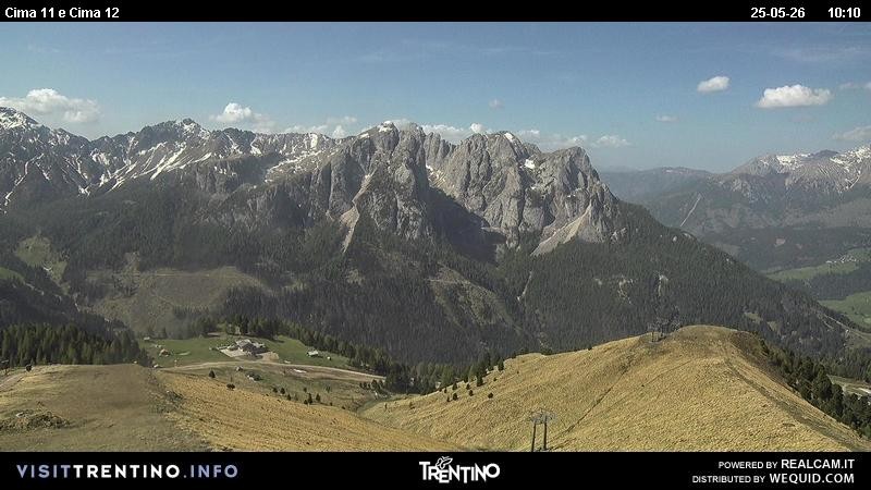 Archived image Webcam Buffaure - Col de Valvacin