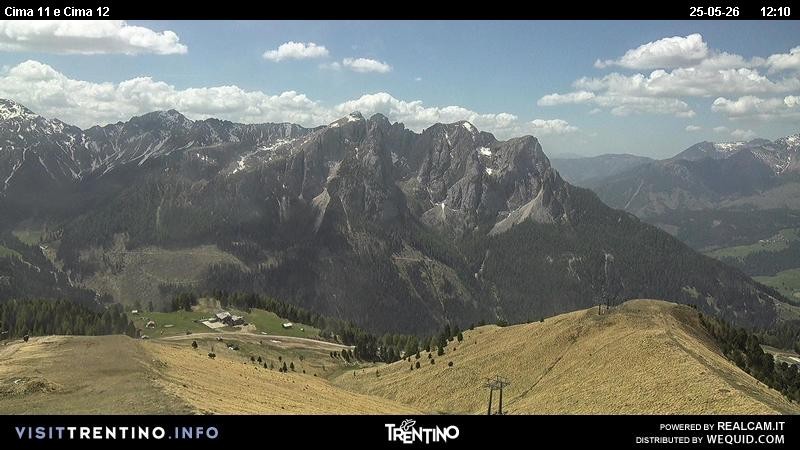 Archived image Webcam Buffaure - Col de Valvacin