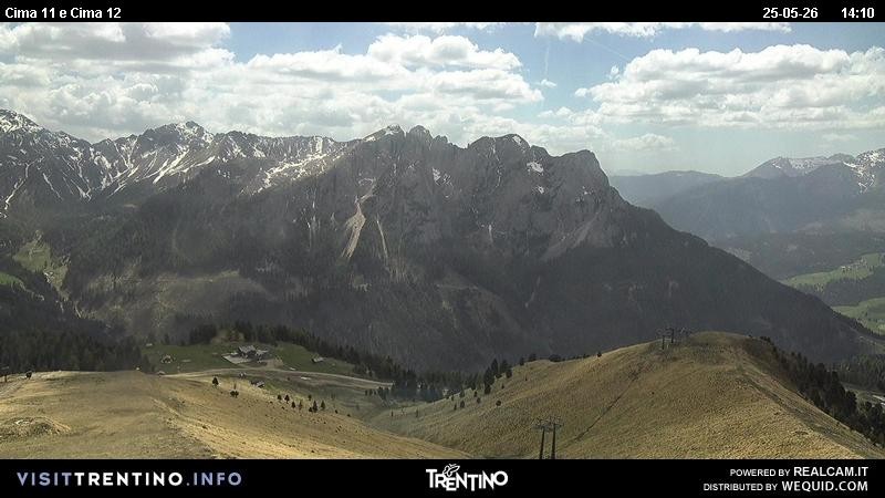 Archived image Webcam Buffaure - Col de Valvacin