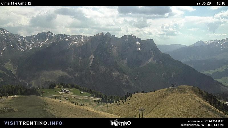 Archived image Webcam Buffaure - Col de Valvacin