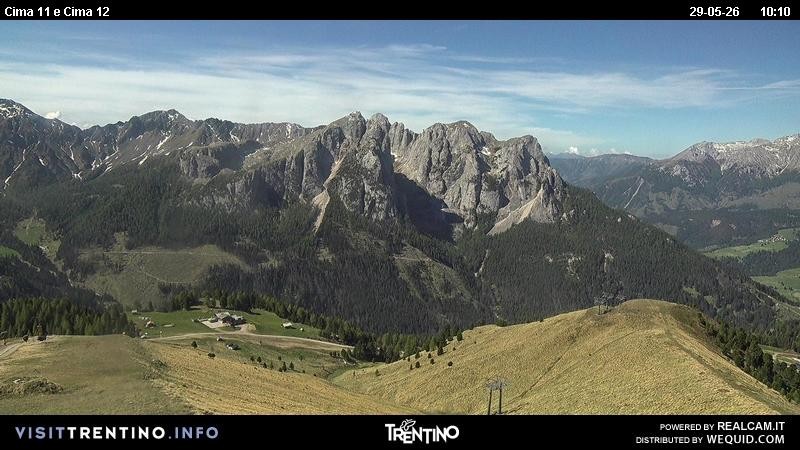 Archived image Webcam Buffaure - Col de Valvacin