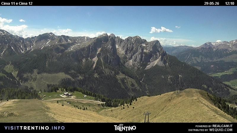 Archived image Webcam Buffaure - Col de Valvacin