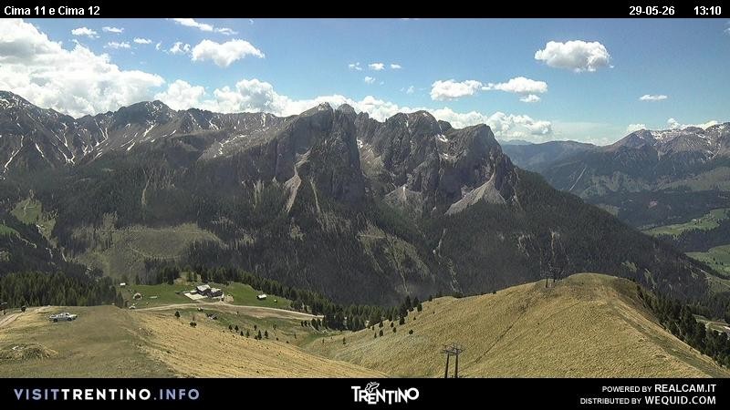 Archived image Webcam Buffaure - Col de Valvacin