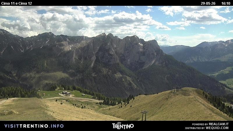 Archived image Webcam Buffaure - Col de Valvacin
