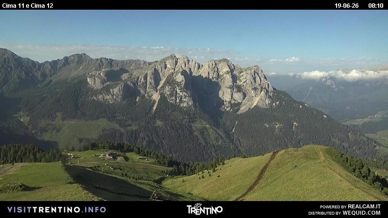 Archived image Webcam Buffaure - Col de Valvacin