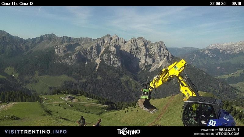 Archived image Webcam Buffaure - Col de Valvacin