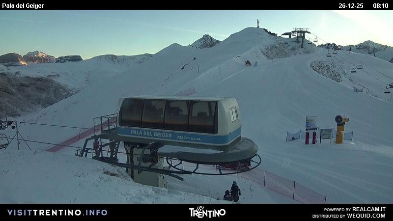 Archiv Foto Webcam Pala del Geiger