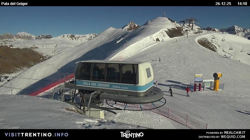 Archiv Foto Webcam Pala del Geiger