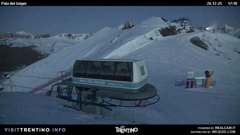 Archiv Foto Webcam Pala del Geiger