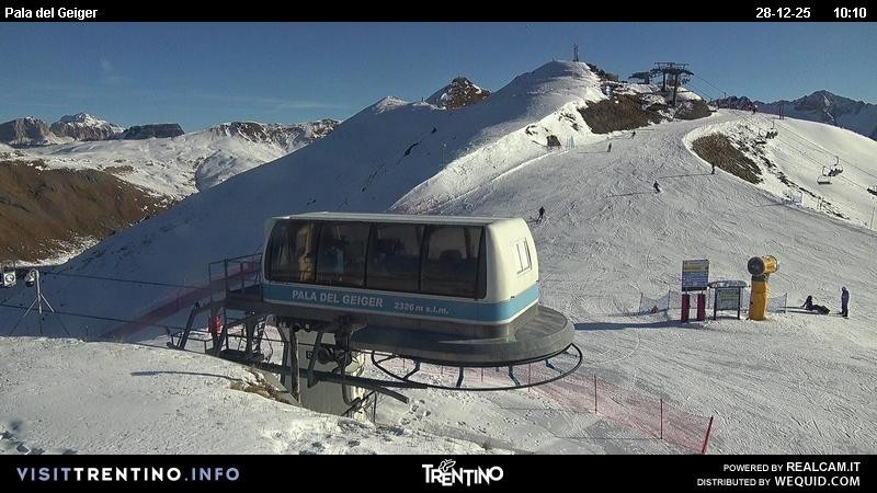 Archiv Foto Webcam Pala del Geiger