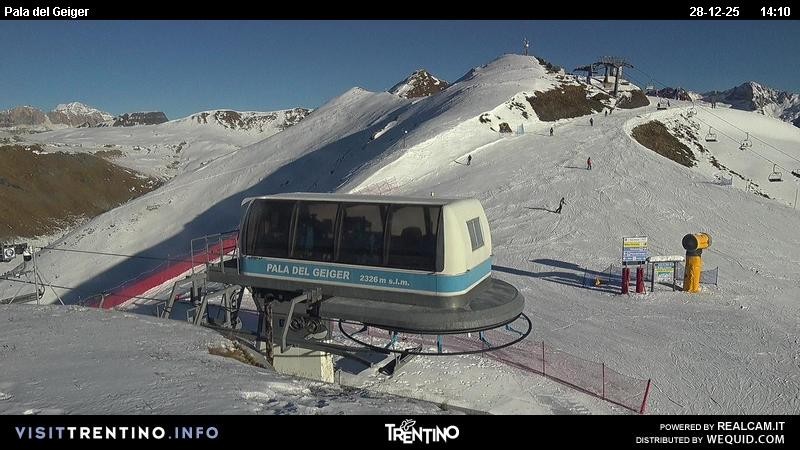 Archiv Foto Webcam Pala del Geiger