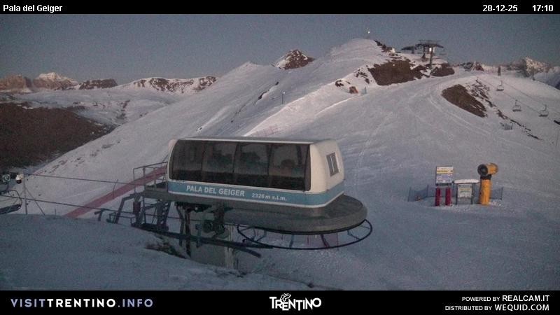 Archiv Foto Webcam Pala del Geiger