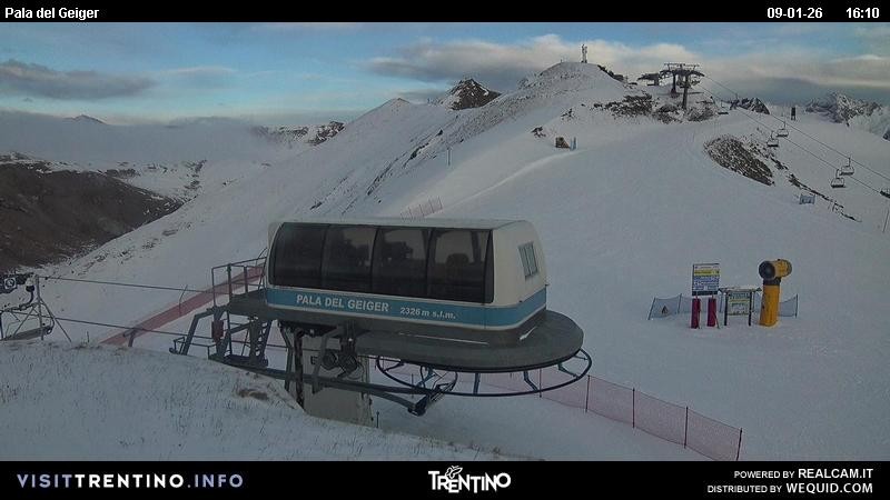 Archiv Foto Webcam Pala del Geiger