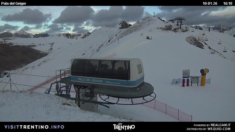 Archiv Foto Webcam Pala del Geiger