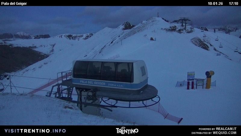 Archiv Foto Webcam Pala del Geiger