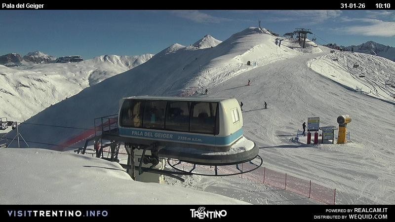 Archiv Foto Webcam Pala del Geiger