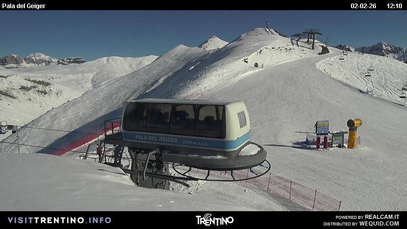 Archiv Foto Webcam Pala del Geiger