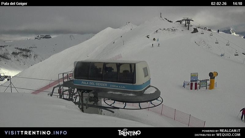 Archiv Foto Webcam Pala del Geiger
