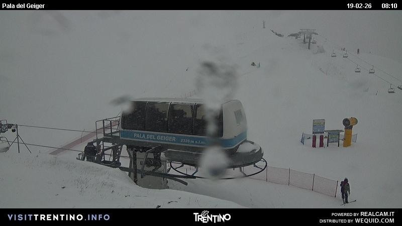 Archiv Foto Webcam Pala del Geiger