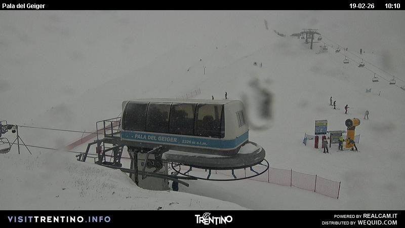 Archiv Foto Webcam Pala del Geiger