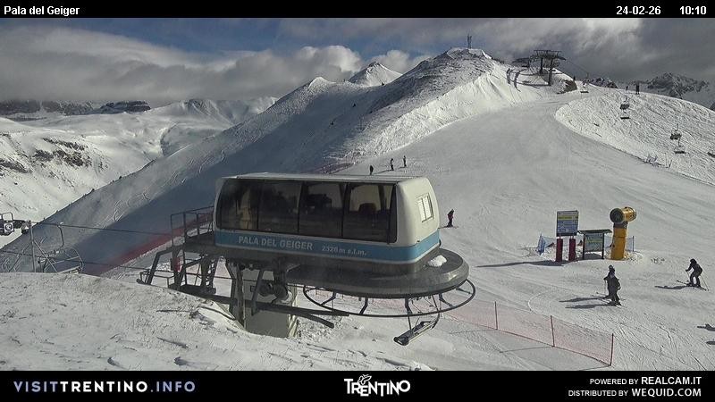 Archiv Foto Webcam Pala del Geiger