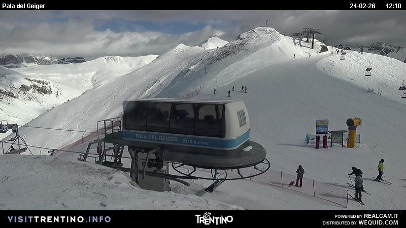 Archiv Foto Webcam Pala del Geiger