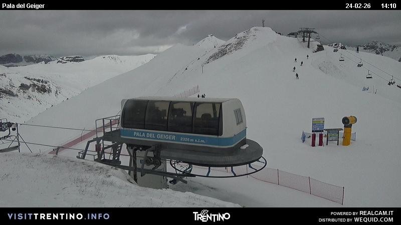 Archiv Foto Webcam Pala del Geiger