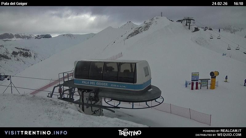 Archiv Foto Webcam Pala del Geiger
