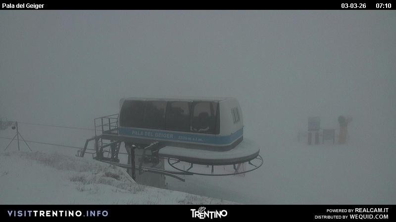 Archiv Foto Webcam Pala del Geiger