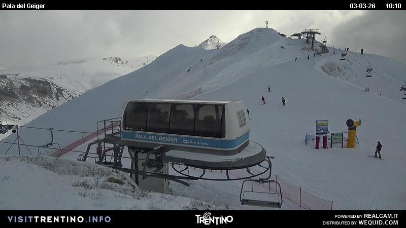 Archiv Foto Webcam Pala del Geiger