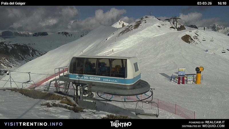 Archiv Foto Webcam Pala del Geiger