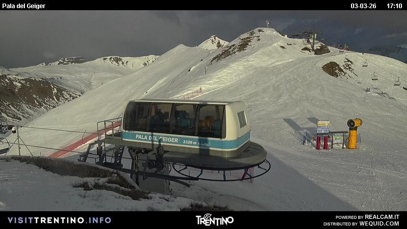 Archiv Foto Webcam Pala del Geiger