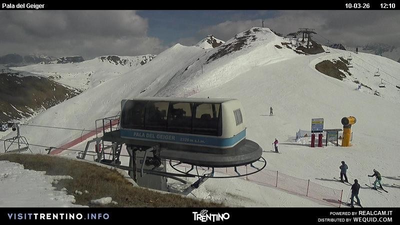 Archiv Foto Webcam Pala del Geiger