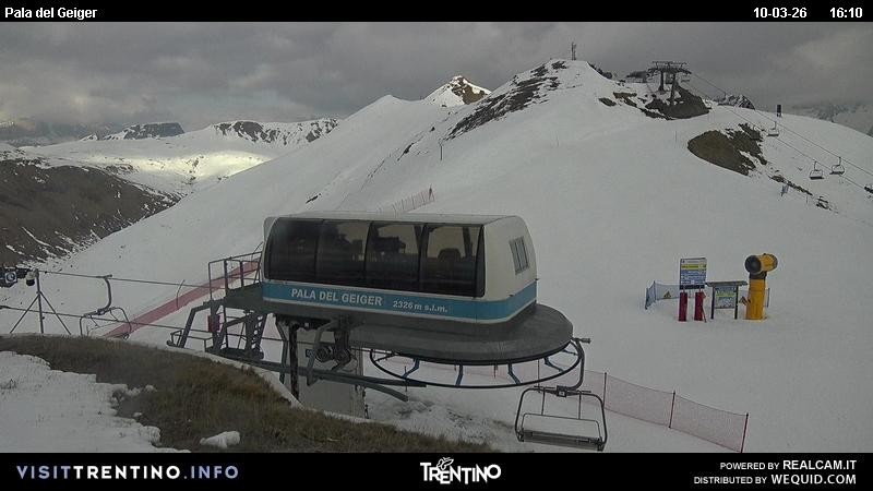 Archiv Foto Webcam Pala del Geiger