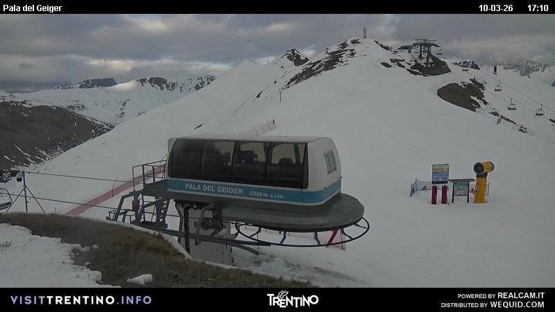 Archiv Foto Webcam Pala del Geiger