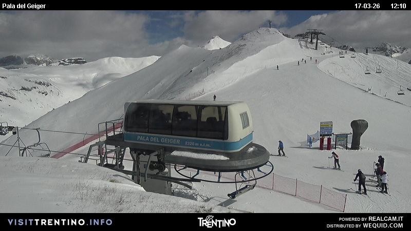 Archiv Foto Webcam Pala del Geiger