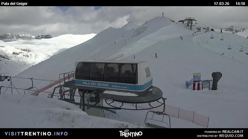 Archiv Foto Webcam Pala del Geiger