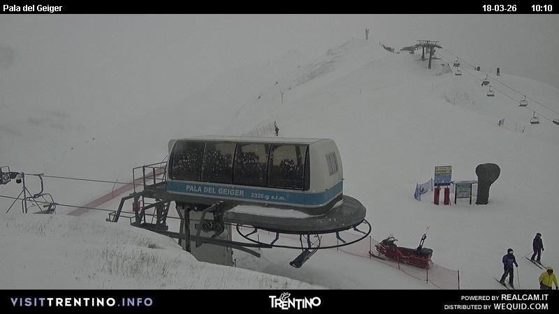 Archiv Foto Webcam Pala del Geiger