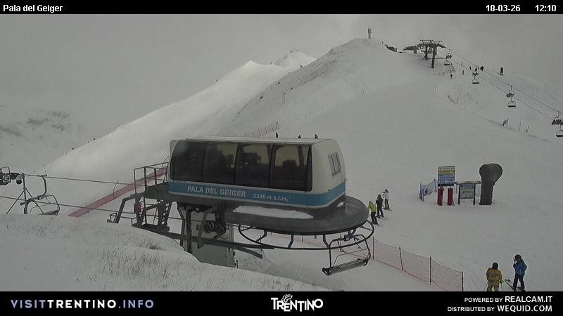 Archiv Foto Webcam Pala del Geiger