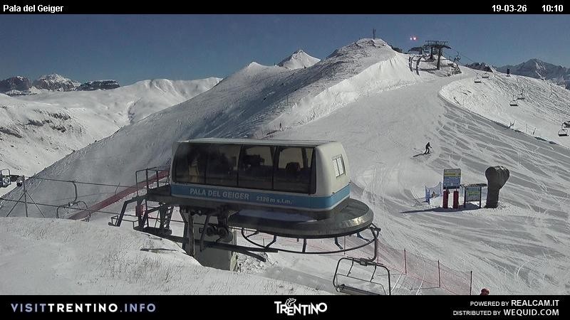 Archiv Foto Webcam Pala del Geiger