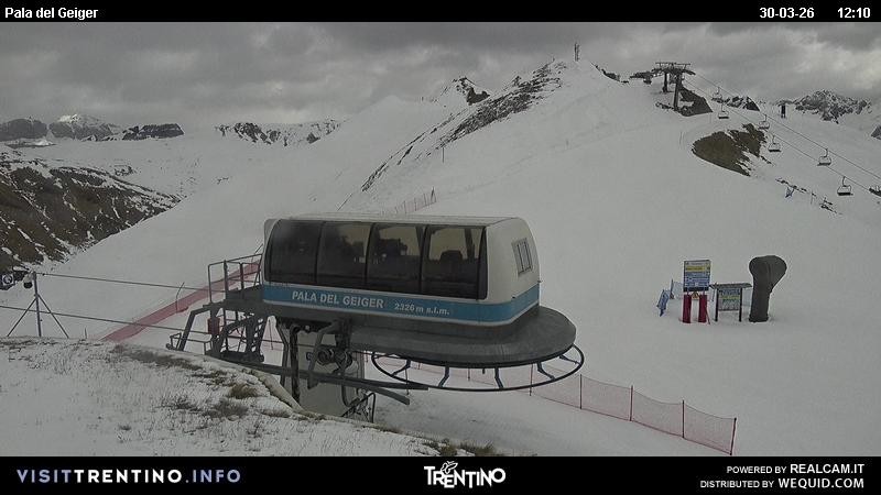 Archiv Foto Webcam Pala del Geiger