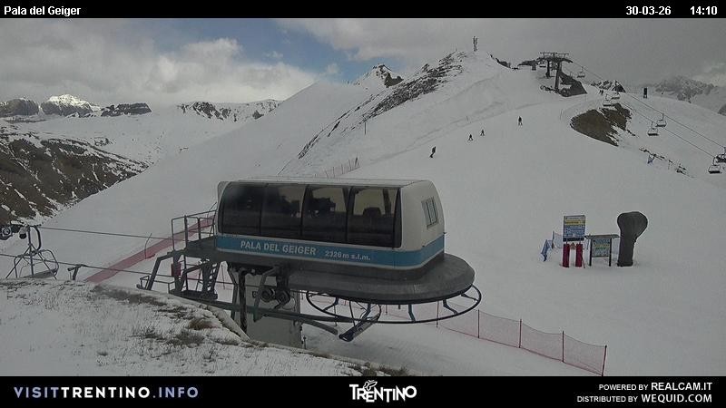 Archiv Foto Webcam Pala del Geiger