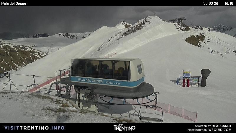 Archiv Foto Webcam Pala del Geiger