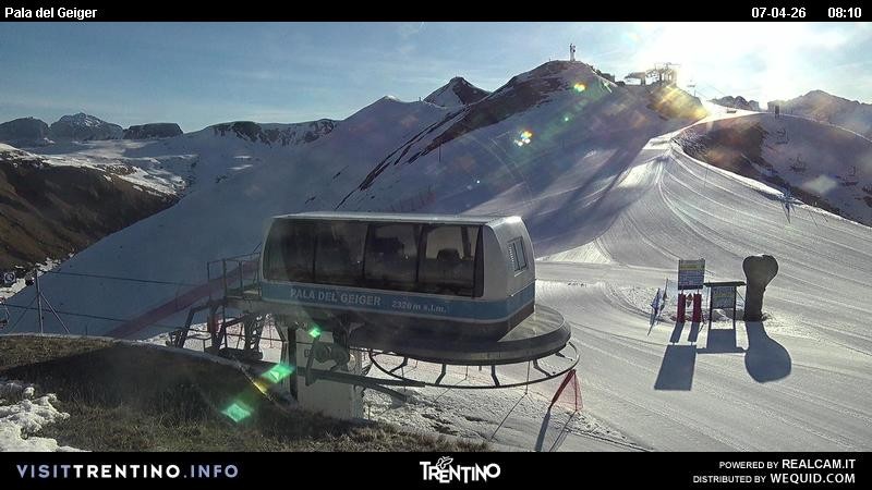 Archiv Foto Webcam Pala del Geiger